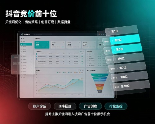 自贡抖音搜索竞价